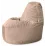 Fotoliu tip sac BeanBag Lux BM5891, Cafea