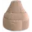 Fotoliu tip sac BeanBag Lux BM5891, Cafea