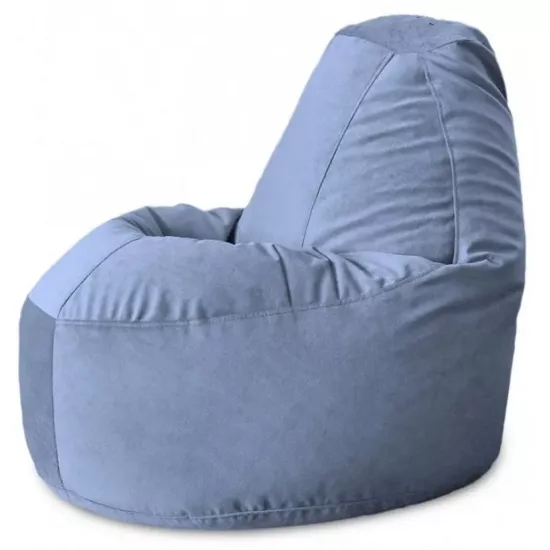 Fotoliu tip sac BeanBag Lux BM5905, Albastru inchis