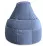 Fotoliu tip sac BeanBag Lux BM5905, Albastru inchis