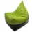 Кресло мешок BeanBag Max Пирамида XL BM5806, Зеленый/Черный