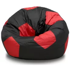 Fotoliu tip sac BeanBag Minge Oxford 300D L BM6075, Negru/Roşu Fotoliu tip sac BeanBag Minge Oxford 300D L BM6075, Negru/Roşu