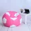 Кресло мешок BeanBag Мяч Ares XL BM6112, Розовый/Белый