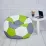 Кресло мешок BeanBag Мяч Ares XL BM6091, Зеленый/Белый/Серый