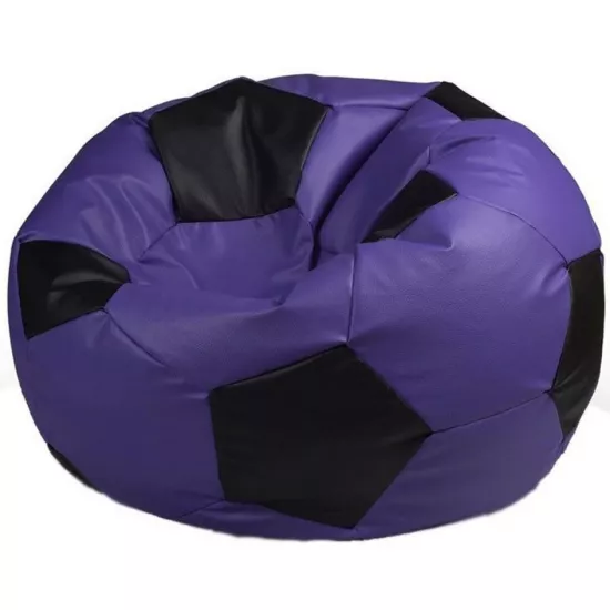 Fotoliu tip sac BeanBag Minge Ares XXL BM6082, violet/negru