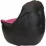 Кресло мешок BeanBag Big Boss XL BM5860, Розовый/Черный