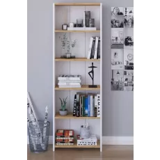 Raft Remaks 5 Shelf (56 cm), Oak