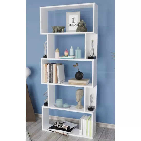 Raft Remaks Lilly 6 Shelf (60 cm), White