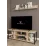 Comodă TV + Raft de perete Remaks Jolie (120 cm), Stand Oak