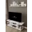 Comodă TV + Raft de perete Remaks Jolie (120 cm), White