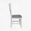Set de mobilă Eva Masa HV-24 V White + 6 scaune Deepa R (White, NV-10WP Grey)