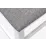 Set de mobilă Eva Masa Cooper White + 4 scaune Deepa R (White, NV-10WP Grey )
