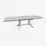 Set de mobilă Eva Masa HV-32V White + 6 scaune Deepa R (White, NV-10WP Grey )
