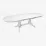 Set de mobilă Eva Стол HV-33V White + 6 стульев COCO (White, NV-10WP Grey)