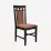 Set de mobilă Eva masa Capella Chocolate + 4 scaune Deepa R (Chocolate, F-789 Brown)