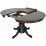 Set de mobilă Eva masa Capella Chocolate + 6 scaune Deepa R (Chocolate, F-789 Brown)