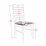 Set de mobilă Eva masa HV-31N Burnish + 4 scaune Gloria (Burnish, F-789 Brown )