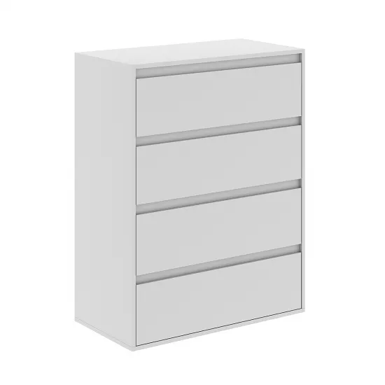 Комод Mobicasa 4 Light (80 см), Белый