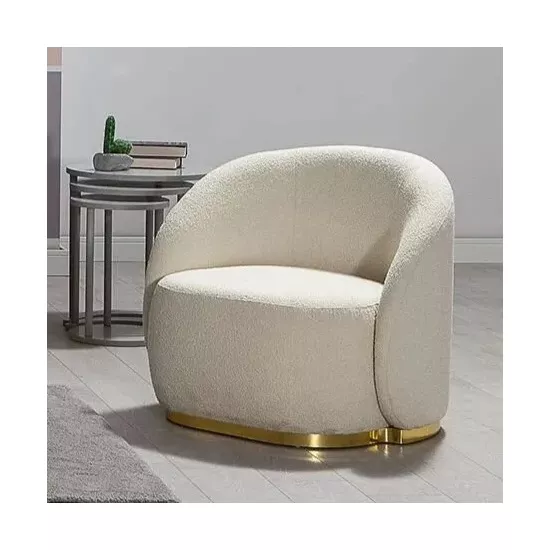 Fotoliu Moda Life Teddy, Cream