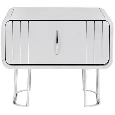 Noptieră Modalife Veyron (60 cm), White