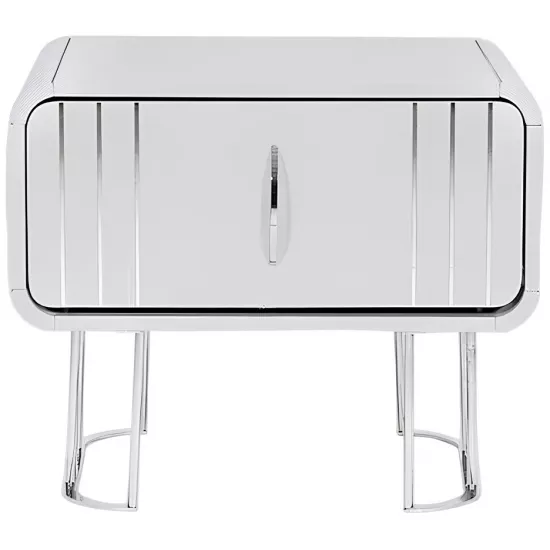 Noptieră Modalife Veyron (60 cm), White