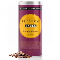 Boabe de cafea Saula Premium Dark India, 500 g Boabe de cafea Saula Premium Dark India, 500 g