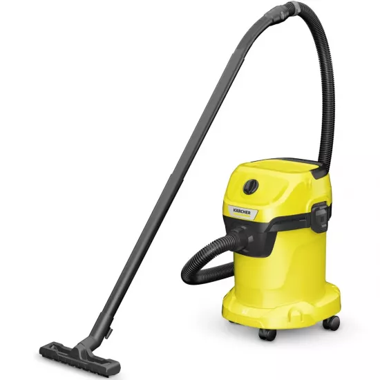 Aspirator industrial Karcher WD 3 V-17/4/20 New (1.628-122.0 Set) Yellow/Black  + Cadou Filtru saci