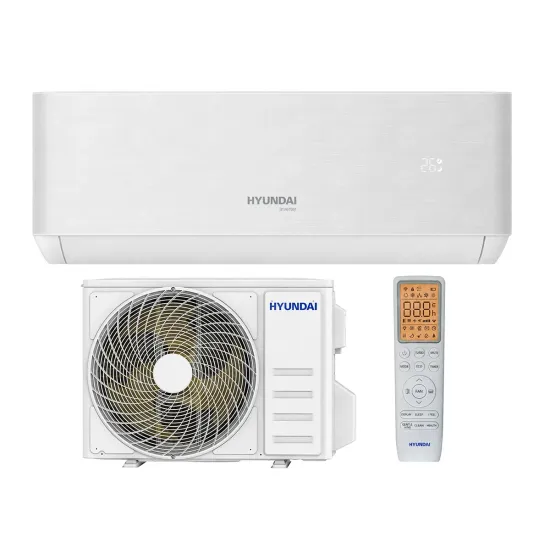Aparat de aer condiționat Hyundai T-Pro Inverter R32 Wi-Fi HYAC - 09CHSD/TP51I, 9000 BTU, pana la 25 m², White