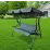 Садовые качели GardenLine KRE3088 Anthracite
