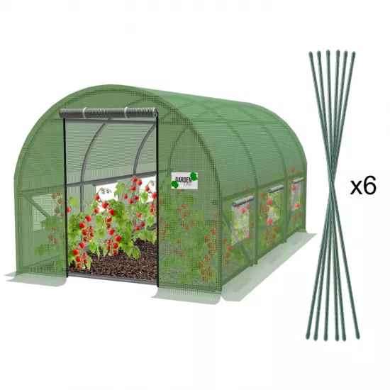 Садовая теплица GardenLine TUN5552 3x2x2m, 140 g/m3