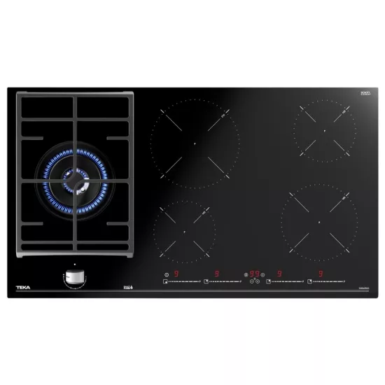Plită mixtă Teka JZC 95314 ABN BK Black