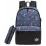 Rucsac şcolar 4Play JMS, Blue Flowers