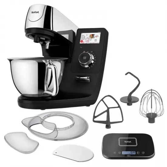 Combină de bucătărie Tefal QB951837 Black/Silver (1200 W)