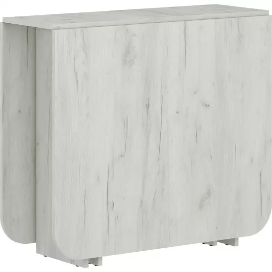 Masă pentru bucătărie Magnus Masa tumba, Stejar craft alb