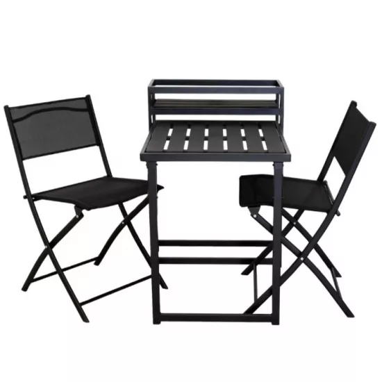 Set mobila de grÄ?dinÄ? Jumi OM-281820, Black