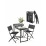 Набор садовой мебели Jumi OM-281820, Black