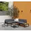 Набор садовой мебели Elpatio Bergamo, Anthracite/Gray