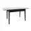 Masă pentru bucătărie DP Granna, White/Black Legs