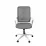 Fotoliu de birou DP F-20141 A, Grey Seat/White Frame