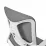 Fotoliu de birou DP F-20141 A, Grey Seat/White Frame