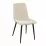 Scaun Decoprim DC-90, Beige Velvet/Black Legs