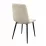 Scaun Decoprim DC-90, Beige Velvet/Black Legs