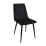 Scaun Decoprim DC-90P, N66 Catifea Black/Black Legs