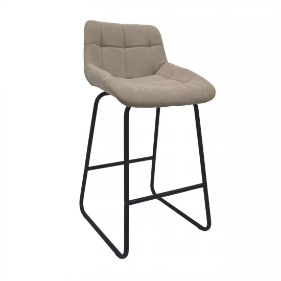 Стул Decoprim Nicole CFS Hoker LB, Beige Soro-23/Black Legs