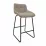 Стул Decoprim Nicole CFS Hoker LB, Beige Soro-23/Black Legs