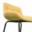 Стул Decoprim Nicole CFS Hoker LB, Yellow Soro-40/Black Legs