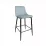 Scaun Decoprim Clasic, Light Blue HLR-61/Black Legs