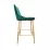 Scaun Decoprim Clasic, Green HLR 56/Gold Legs