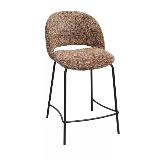 Scaun Decoprim Aldo Bar, Brown H55/Black Legs