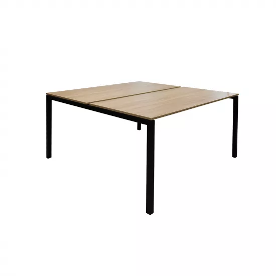 Masa de birou Decoprim Kube Twin, 138x140 cm
